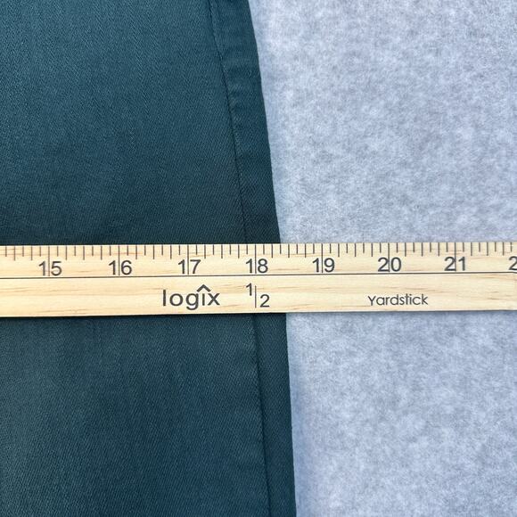 Just USA Skinny Jean SZ 30 Dark Green Mid-Rise Stretch Denim 5-Pocket Button Zip - Picture 8 of 10